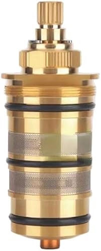 Inserto per valvola termostatica in ottone, cartuccia termostatica di ricambio per termostati da incasso e termostati a barra, kit di riparazione per aste valvole di miscelatori doccia - Honorern