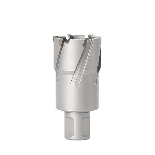 Fresa anulare TCT, diametro 12-60 mm, profondità di taglio 35 mm, punta da trapano magnetica, gambo Weldon, sega a tazza in metallo con punta in carburo di tungsteno(24X35) - Honorern