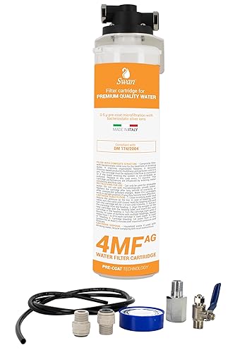 Sistema Depurazione Acqua, Filtro Anticalcare elimina il cloro, Sterilizzatore UV 6W, Kit Componibile con Contalitri, 15 L/min (STERILIZZATORE UV 6 WATT) - Honorern