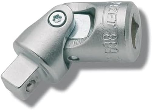 Hazet 869 Snodo Universale, Argento, Attacco Quadro, Massiccio, 6.3 1/4 di Pollice - Honorern