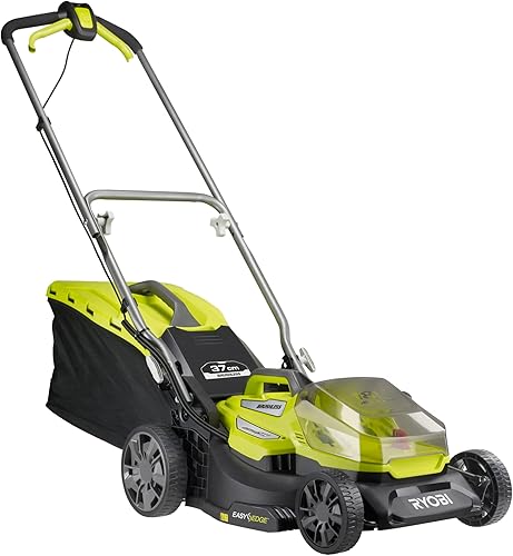RYOBI Tosaerba brushless da 18 V, taglia 37 cm, senza batteria o caricabatterie, RY18LMX37A-0 - Honorern