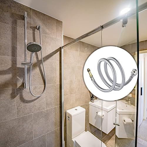 2 Pcs 50cm Tubo Flessibile Intrecciato con 1/2 BSP e M10 Raccordo,Tubo flessibile dell'acqua intrecciato a compressione per la sostituzione universale del bagno della cucina - Honorern