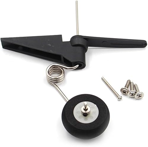 RC Airplane Tailwheel Staffa Assembly, leggero e, adatto per 60 120size aerei - Honorern