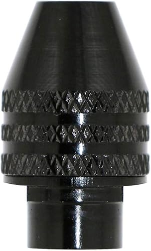 Mini mandrino per trapano a 3 ganasce, 0,3-3,2 mm universale mandrino mini cambio rapido Keyless mandrino cacciavite adattatore (M7 x 0,75 mm di lunghezza) - Honorern