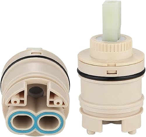 Cartuccia Interna per Miscelatore a Leva per Rubinetto, in plastica con Disco in Ceramica da 35 mm / 40 mm, per Vasca da Bagno e Doccia, Ceramica, 35 mm - Honorern