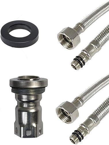 Vetrineinrete® Rubinetto per lavello da cucina a canna alta miscelatore monocomando moderno per lavandino monoforo orientabile (Nero opaco) D63 - Honorern