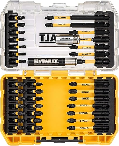 DEWALT DT70731T-QZ - EXTREME FlexTORQ Set di avvitatori da 37 pezzi - Punte per avvitatori resistenti per avvitatori a percussione - Honorern