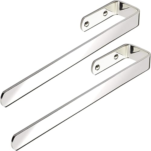 2 pezzi Portasalviette PAN II per montaggio su mobile/fissaggio a vite/acciaio inox lucido portasalviette ganci per asciugamani da bagno - Honorern