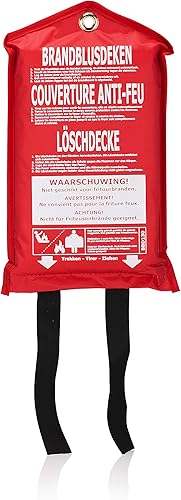 Coperta antincendio Smartwares BBD130 – 1 x 1 metro – Uso rapido - Honorern