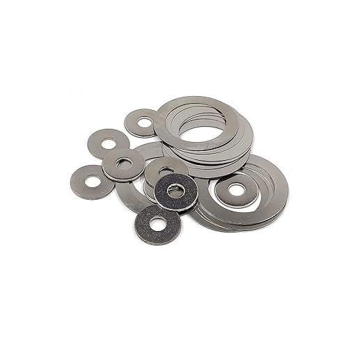Din988 in acciaio inossidabile rondella piatta ultra sottile guarnizione della guarnizione di precisione di regolazione di precisione,0.1mm Thickness,m7x10 50pcs - Honorern