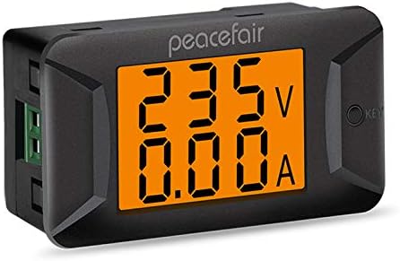 Misuratore di tensione e corrente AC Doppio display digitale 40~400V/100A Misuratore digitale ad alta precisione Voltmetro Amperometro - Honorern