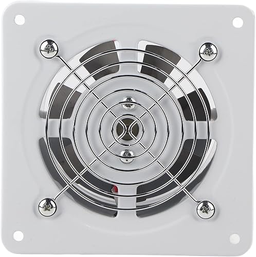 Aspiratore Ventola da ventilazione silenziosa a basso rumore estrazione Ventola di scarico montata a parete casa bagno cucina Garage di ventilazione Air Vent basso consumo energetico 100mm 25W 220V - Honorern