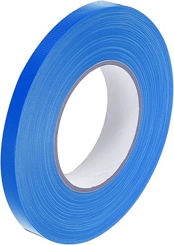 Nastro Adesivo Gaffer Blu Intenso, 60 Iarde x 0,5' Senza Residui, Nastro Riparazione Libri Antiriflesso Facile Strappare Tessuto Opaco Palcoscenico per Fotografia, Confezione da 1 - Honorern