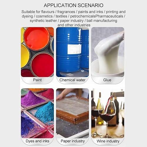 Agitatore d'aria for serbatoio IBC, miscelatore pneumatico for vernice da 200 litri 1/2HP, miscelatore for vernice con supporto di supporto, velocità: 0-2800 giri/min, elica pieghevole, for dissolutor - Honorern