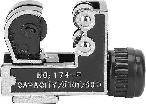Cutter di Tubo, Design a Doppio Cuscinetto, Taglio Rapido, Dimensioni degli Armamenti in Lega di Alluminio, Facile da Trasportare, Ampia Applicazione, Manico Ergonomico Adatto - Honorern
