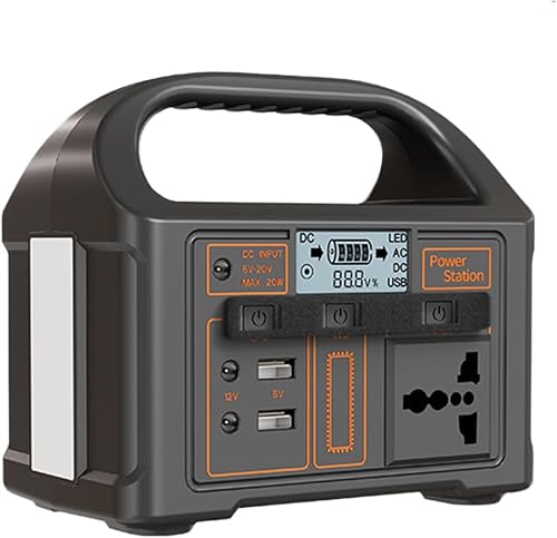 110 V/220 V Alimentazione a batteria 24000 mAh Power Bank da campeggio all'aperto Display a LED Stazione di energia solare portatile da 100 W Generatore portatile da esterno for la - Honorern