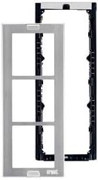 URMET 1148/63 TELAIO PORTA MODULI CON CORNICE PER 3 MODULI - Honorern