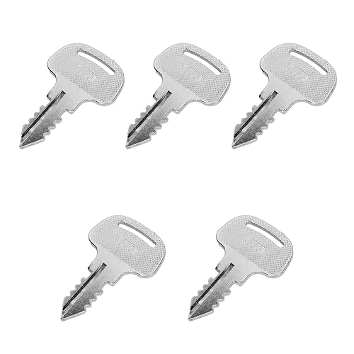 5pcs Accensione Chiavi di Avviamento 393 18510-63720/18510-63620 Compatibile con Kubota Trattore M Serie M108SDTLDS M4900DT M5700DH Generatore AV5500 AV6500 Tosaerba M108SDSL Chiavi di Accensione - Honorern
