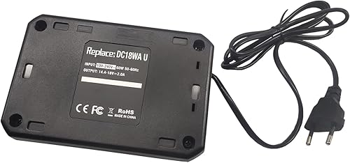 Compatibile per Makita DC18WA caricabatterie 14,4 V-18 V G-Series strumento elettrico ricaricabile agli ioni di litio 100 V-240 V 2,0 A BL1413G BL1440G BL1813G BL1815G BL1820G BL1840G - Honorern