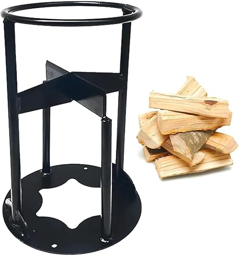 Spaccalegna da Ardere Spaccalegna Manuale, Quick Spaccalegna Manuale per Spaccare in modo sicuro la Legna da Ardere, Semplice e Sicuro (Lama piatta,Piccolo) - Honorern