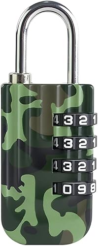 IKOPFLN Lucchetto Combinazione Arco Lungo, Robusto Lucchetto Amadietto Palestra 4 Cifre, Lucchetto Amadietto Lungo per Recinzioni da Giardino, Cancelli, Scuola, Capannoni, 1 pezzo - Honorern