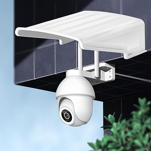 Copertura per fotocamera, protezione per fotocamera ad anello - Parasole antipioggia antipolvere per fotocamera | Supporto a parete per copertura di sicurezza, protezione per telecamera - Honorern