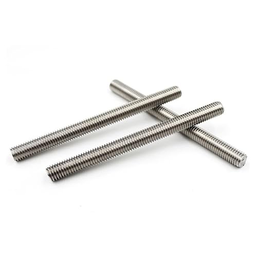 Barre Filettate a Doppia Estremità M4x130mm Asta Filettata in Acciaio Inox (5 pcs) - Honorern