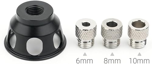 Guida per trapano a tassello, perforatrice per fori di posizionamento verticale, kit di maschere per fori tascabili verticali, guida autocentrante per trapano, con boccola per trapano, - Honorern