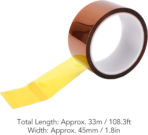 Nastro in Poliimmide, Nastro Isolante Adesivo Ad Alta Temperatura Per Batteria al Litio 108,3 Piedi - Honorern