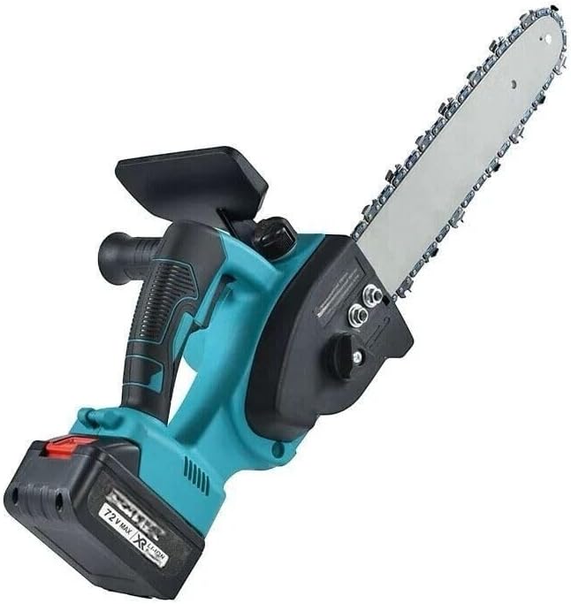 Mini motosega a 2 batteria 72V 4.0AH Elettrosega tagliarami 12'' Pollici MLS0038 - Honorern