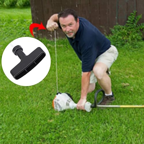 2pcs Kit di Ricambio Taglia Tirare la Maniglia di avviamento 1.5m Cord Corda Accessori per Tosaerba con Corda - Honorern