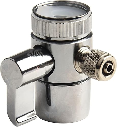 Sostituzione della valvola del deviatore del rubinetto del lavandino, deviatore del rubinetto del metallo per la caratteristica rapida di installazione e rimozione della tubatura da 1/4 - Honorern