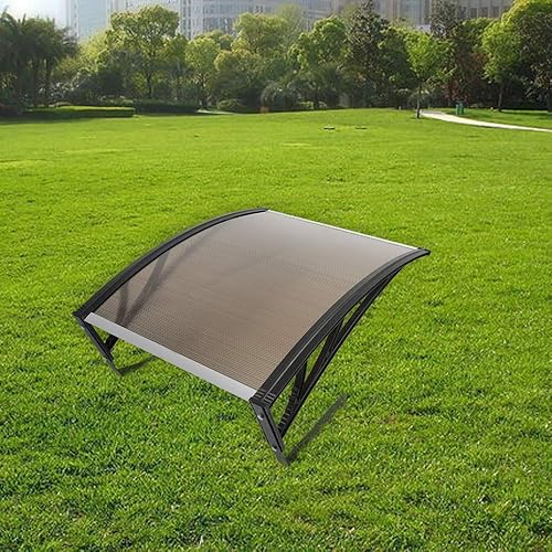 Robot tosaerba tetto da garage tosaerba Carport Kit tenda in policarbonato protezione UV protezione pioggia protezione neve anti-sciopero robot tosaerba accessori (100 x 78 x 50 cm (bianco) - Honorern