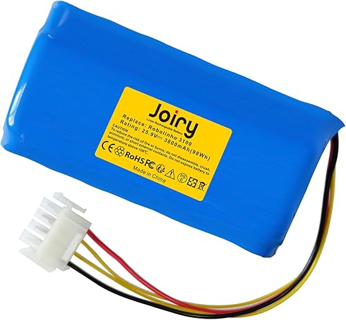 Joiry 25.9V 3800mAh Li-ion Batteria kompatibel mit AL-KO Robolinho 82, 82.8, 116, 3000, 3100, 4000, 4100 - Honorern