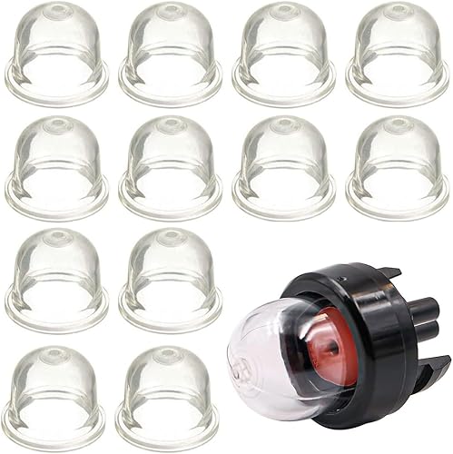 12 Pcs Carburatore Primer Pompa Bulbi 19mm Primer Pompa Benzina Trasparente Primer Bulbi Pompa per Soffiatore Rasaerba Decespugliatore Motosega Taglierina Siepe - Honorern