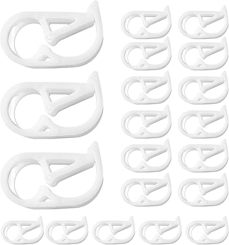 Morsetto per tubo regolabile, 20 morsetti per tubo di controllo del flusso d'acqua, clip per tubo di controllo del flusso d'acqua, di controllo multifunzione per regolatore di flusso - Honorern