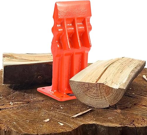 Spaccalegna per legna da ardere portatile, 17,8 cm, per tagliare tronchi di piccole e medie dimensioni, 331255A - Honorern