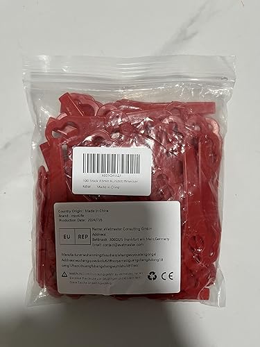 100 coltelli di ricambio per erba, in plastica, 83 mm, lame per tagliaerba senza fili, ricambio per tagliaerba a batteria E-inhell - Honorern