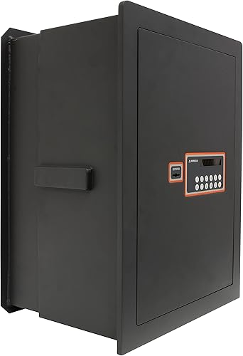 ARREGUI Plus C 181080 Cassaforte a muro con serratura certificata a chiave e codice| Cassaforte da incaso a parete con Fondo Estensibile | Alto livello di sicurezza | 52 x 38,5 x 20/30 cm | 24 a 40 L - Honorern