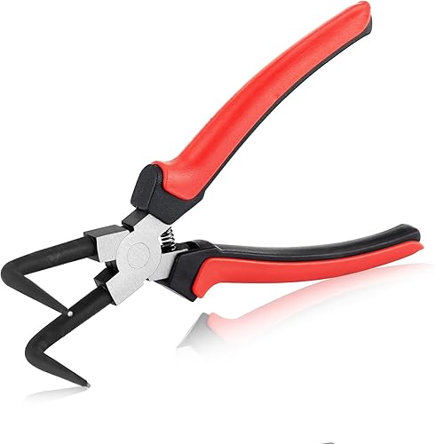 SPEEDWOX Pinze per anelli a scatto per cilindro principale interno per rimozione anelli interni 90 gradi naso piegato anello di fissaggio pinze per anelli elastici a lunga portata pinze per camion - Honorern