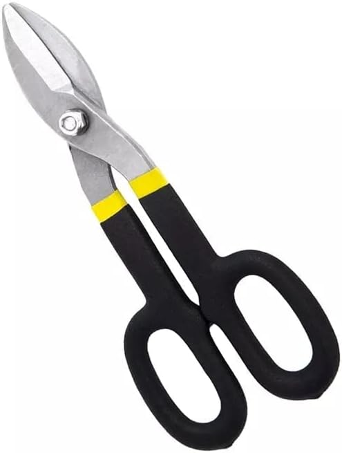 Forbici da Lattoniere per lamiere da 10 pollici lame in acciaio temperato ideali per lamine di metallo alluminio ferro ottone piccoli tubi etc - Honorern