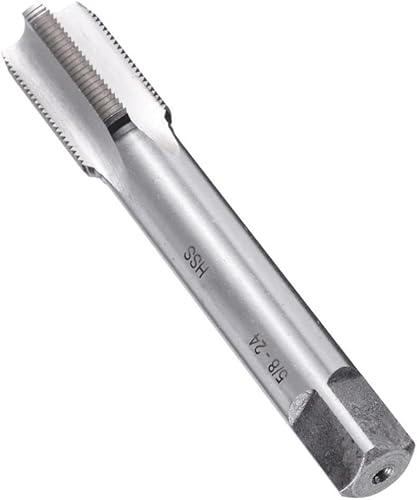 Maschio Filettatura Destra 5/8 24 Misure, Strumento Essenziale per Ripristino Filetti in Vari Metalli - Honorern