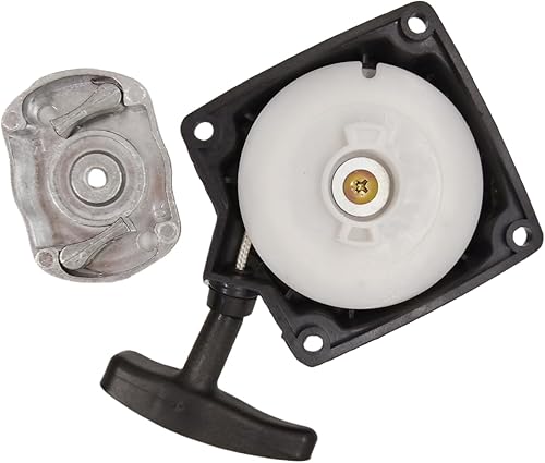 Maniglia di avviamento,Lanciatore per Start,Avviatore di avviamento, Avviatore di Ricambio per Decespugliatore, Parti di Ricambio per Strumenti da Giardino - Honorern