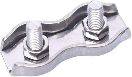 12pcs forM5 per i connettori elettrici della fune del recinto, acciaio galvanizzato per la forte connessione e stabilità - Honorern