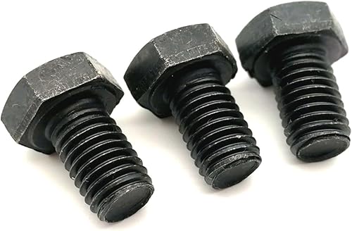 Viti con Filettatura Sinistra Bullone M12 M14 M16 Bullone con Filettatura Sinistra a Testa Esagonale(M12x35 (10pcs)) - Honorern