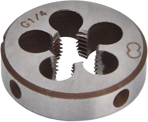 Filiera filettata G1/4 in lega di acciaio a 5 fori per trucioli, utensile accessorio preciso per la filettatura di tubi - Honorern