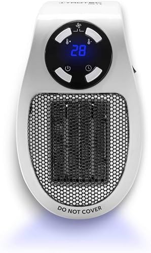 TROTEC Termoventilatore a presa TFC 1 E | timer 1-12 ore | 500 watt | 15 a 30°C - Honorern