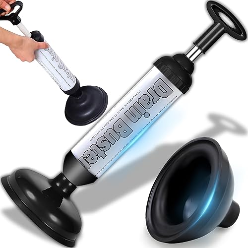 Campana di aspirazione per lavandino in caso di intasamento, pumble vuoto con forte potenza di aspirazione, eliminazione ad alta pressione pulitore tubo pulitore scarico lavandino, pulitore per - Honorern