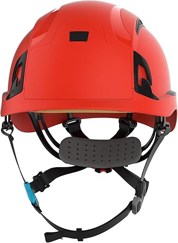 EVO ALTA Skyworker Safety Helmet, Wheel Ratchet, Vented, All-round impact protection, Industrial Climbing helmetmeeting EN 12492 with a 4-point chinstrap - Honorern