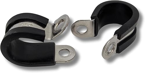 5x fascette per tubi da 15mm con inserto in gomma in acciaio inox V2A I fascette per cavi per avvitare I fascetta per tubi 15mm, fascette per - Honorern